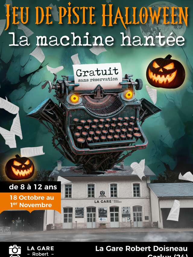 Jeu de piste Halloween GRATUIT : La machine hantée