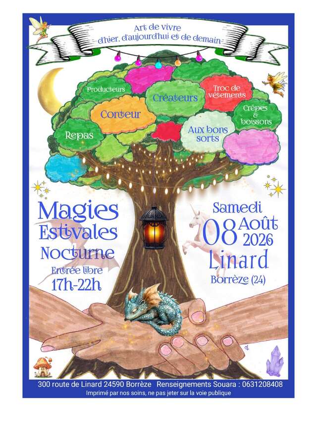 MAGIES  ESTIVALES NOCTURNES A LINARD