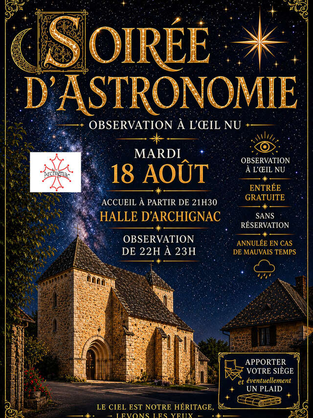 Soirée d'astronomie