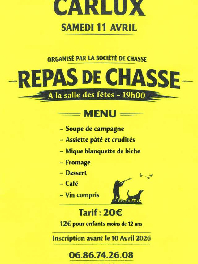 Repas de chasse - Carlux