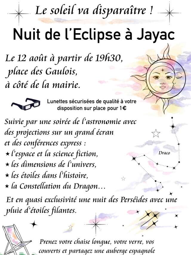 Nuit de l'Eclipse à Jayac
