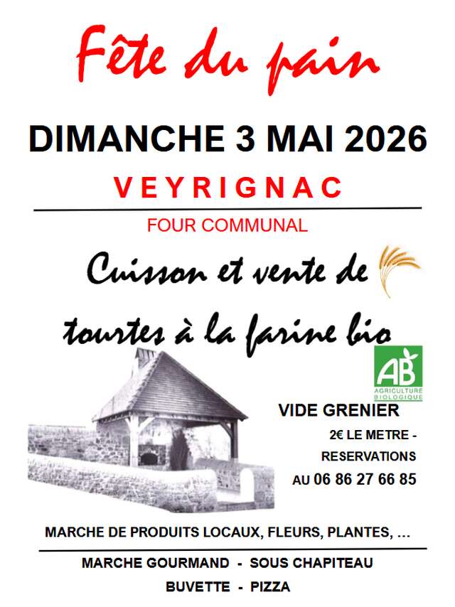 Fête du pain de Veyrignac 2026