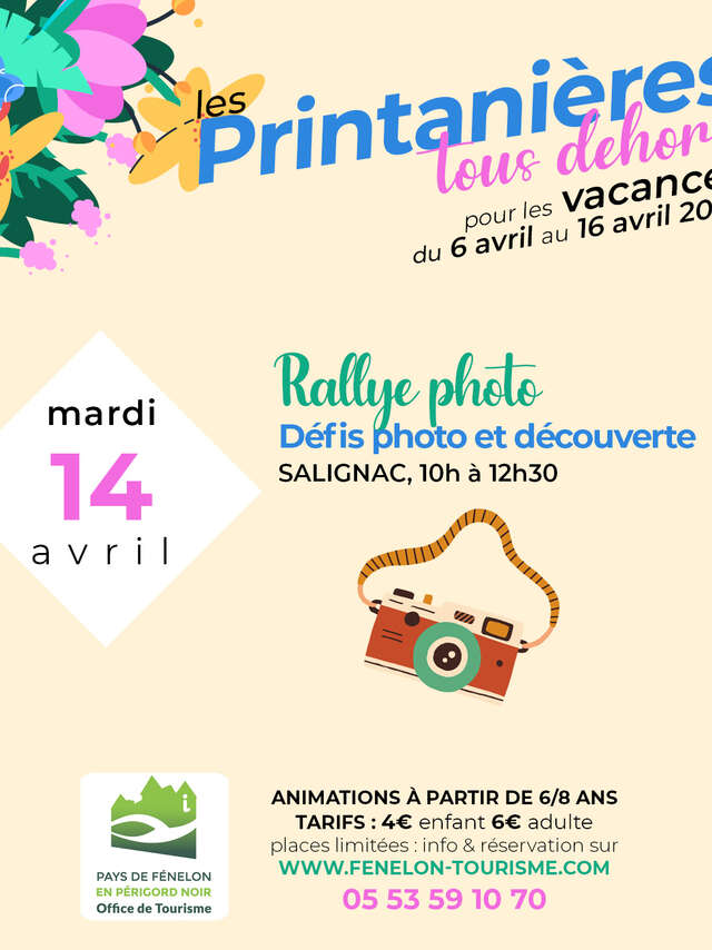 Les Printanières 2026 - Rallye Photo à Salignac