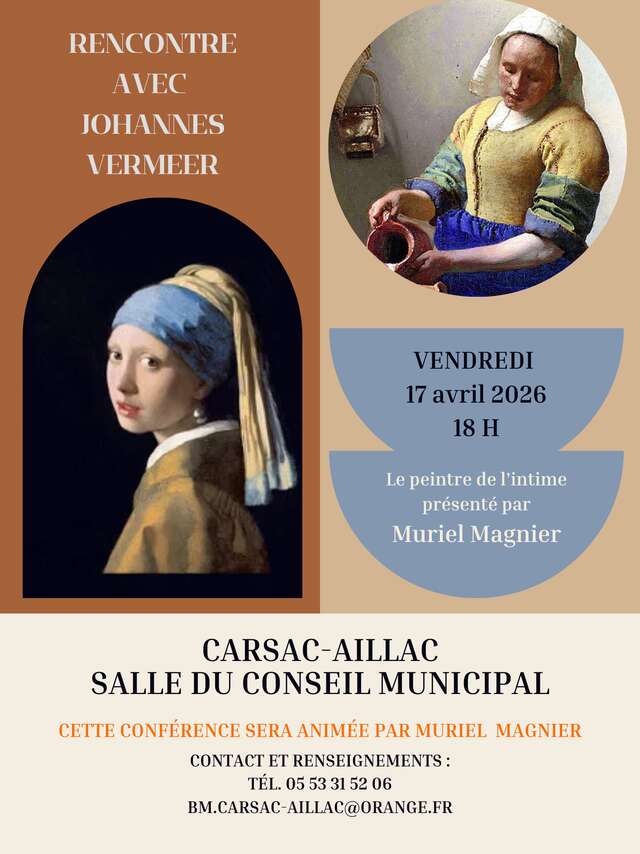 Conférence Le peintre de l’intime