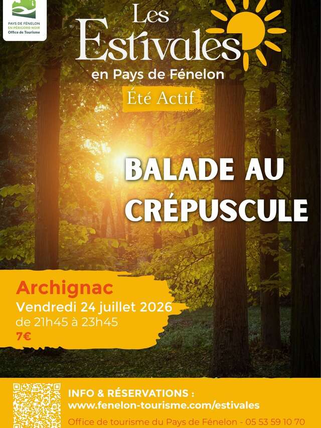ÉTÉ ACTIF : Balade au crépuscule à ARCHIGNAC
