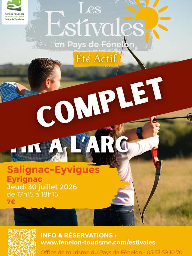 ÉTÉ ACTIF : Tir à l'arc à Salignac [COMPLET]