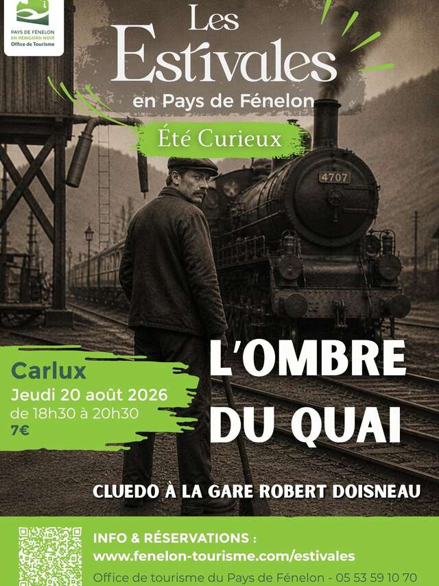 ETE CURIEUX : L'ombre du quai - Cluedo à la Gare Robert Doisneau