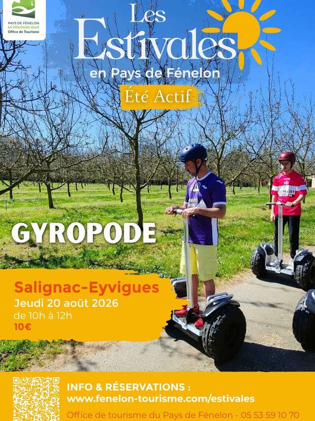 ÉTÉ ACTIF : Gyropode à Salignac-Eyvigues