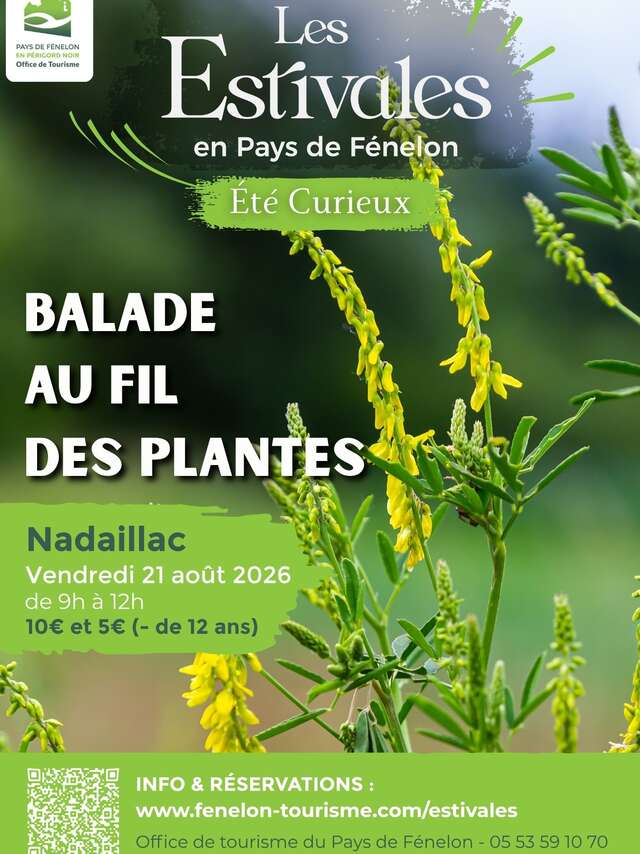 ETE CURIEUX : Balade au fil des plantes à Nadaillac