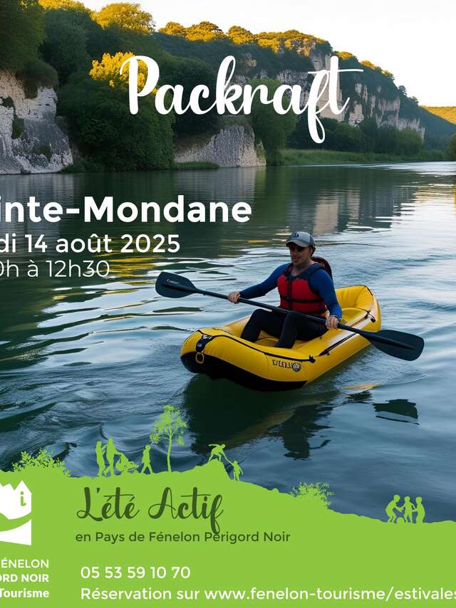 ÉTÉ ACTIF : Packraft à Sainte Mondane