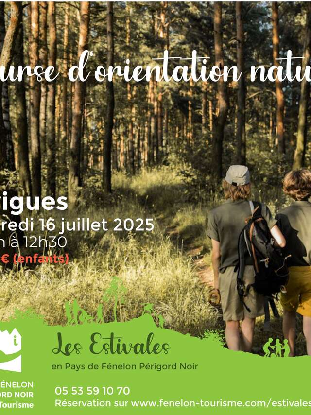 LES ESTIVALES : Course d'orientation nature à Eyvigues