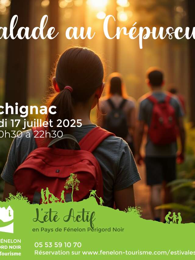 ÉTÉ ACTIF : Balade au crépuscule à Archignac