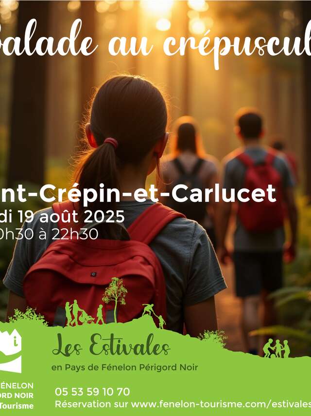 ÉTÉ ACTIF : Balade au crépuscule à Saint-Crépin