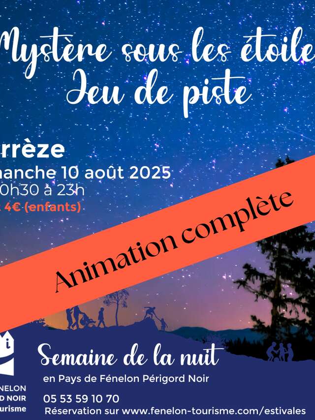 SEMAINE DE LA NUIT : Mystère sous les étoiles à Borrèze