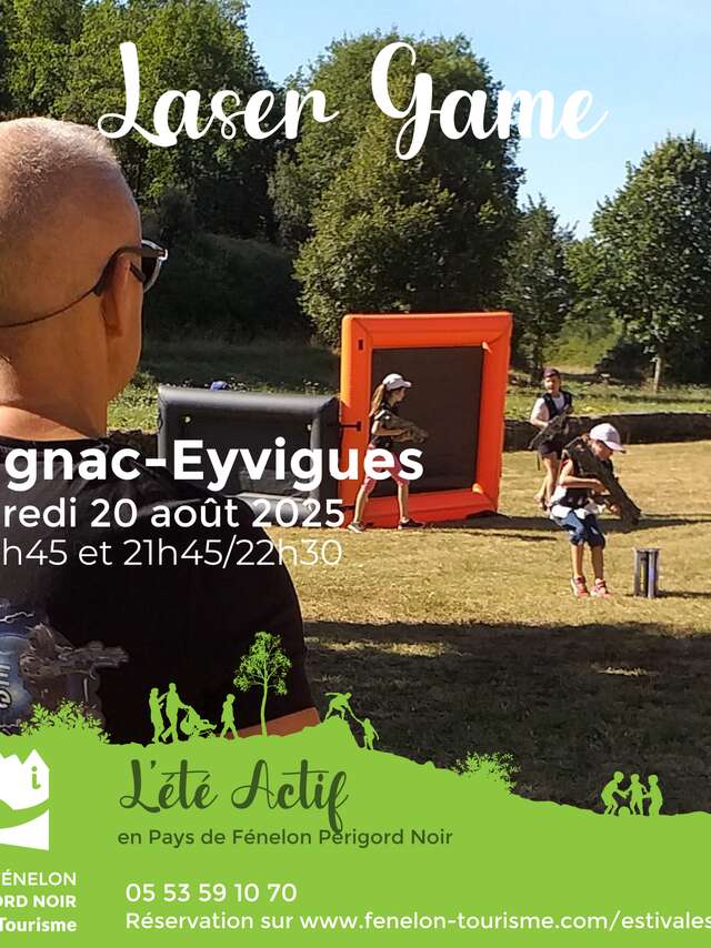 ÉTÉ ACTIF : Laser Game en plein air à Salignac