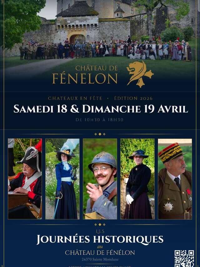 Châteaux en fête - Château de Fénelon : Reconstitution multi époques