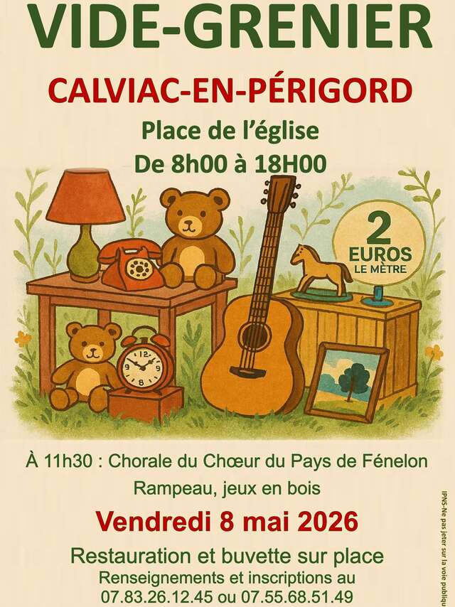 Vide-grenier Calviac-en-Périgord