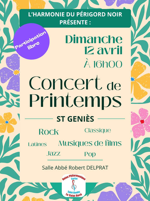 Concert de Printemps à Saint Geniès