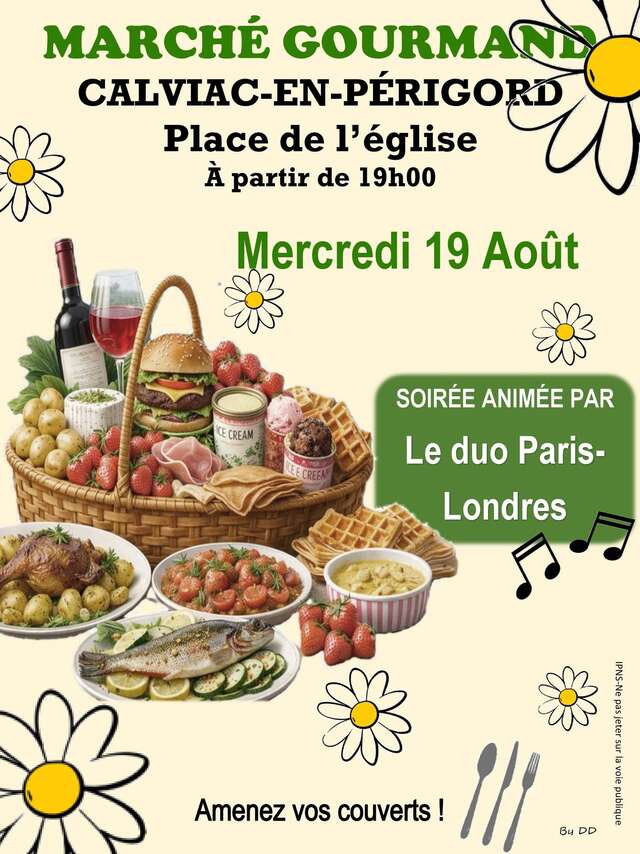 Marché Gourmand à Calviac-En-Perigord