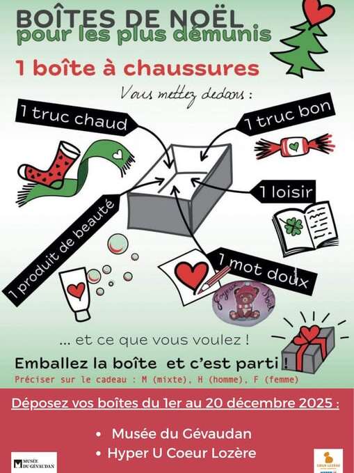 NOËL SOLIDAIRE AU MUSÉE DU GÉVAUDAN