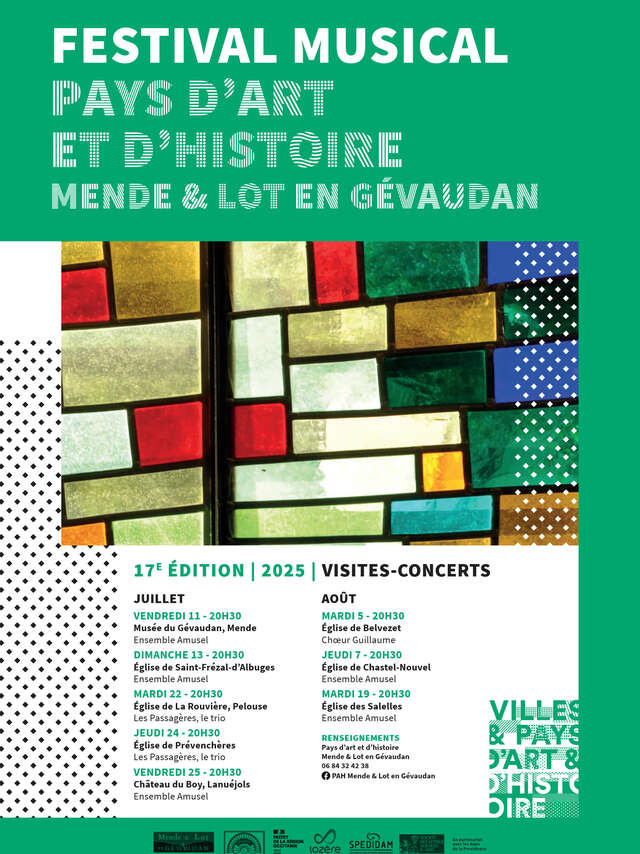 FESTIVAL MUSICAL DU PAYS D'ART ET D'HISTOIRE AU MUSÉE DU GÉVAUDAN