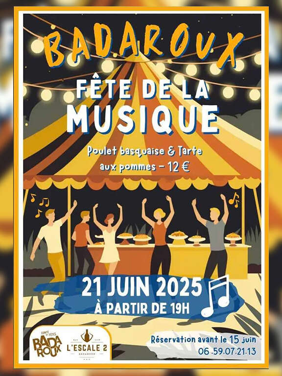 FÊTE DE LA MUSIQUE À BADAROUX