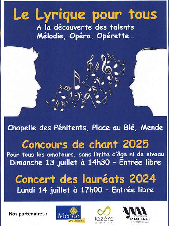 CONCOURS DE CHANT : LE LYRIQUE POUR TOUS