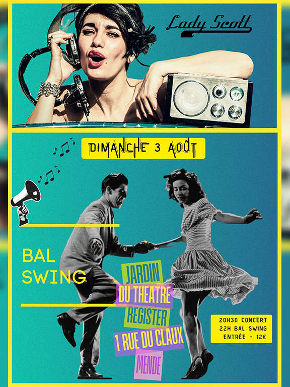 CONCERT JAZZ LADY SCOTT, SUIVI D'UN BAL SWING