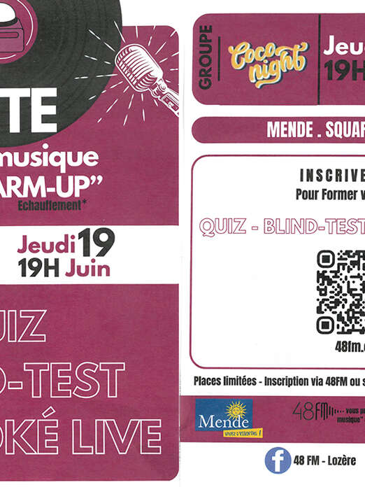 LE WARM-UP DE LA FÊTE DE LA MUSIQUE