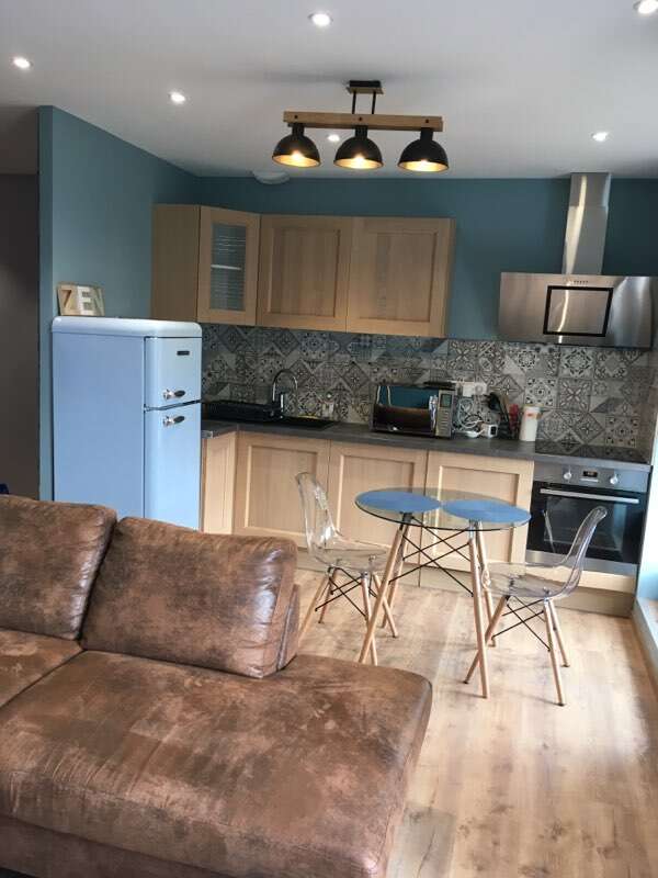 Meublé sci clairs chênes rdc droit