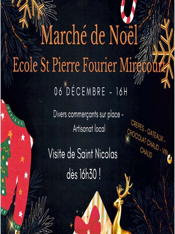 MARCHÉ DE NOËL DE L'ÉCOLE SAINT PIERRE FOURIER