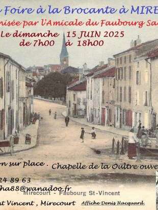 Brocante de l'amicale du Faubourg Saint-Vincent