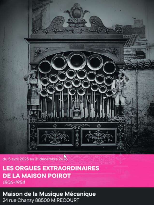 Parcours guidé - les orgues extraordinaires de la Maison Poirot