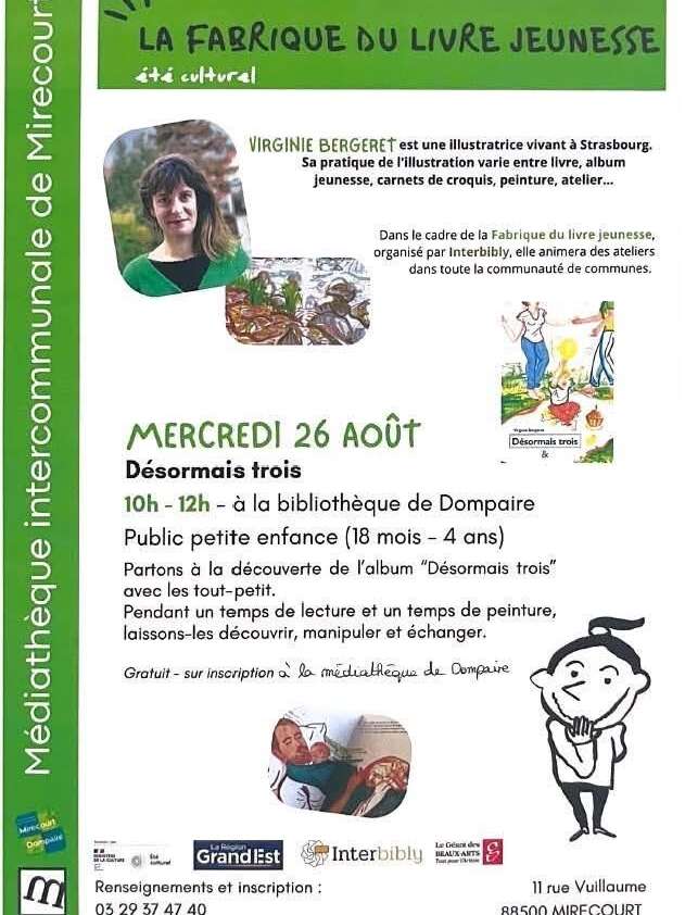 Rencontrez l'illustratrice Virginie Bergeret