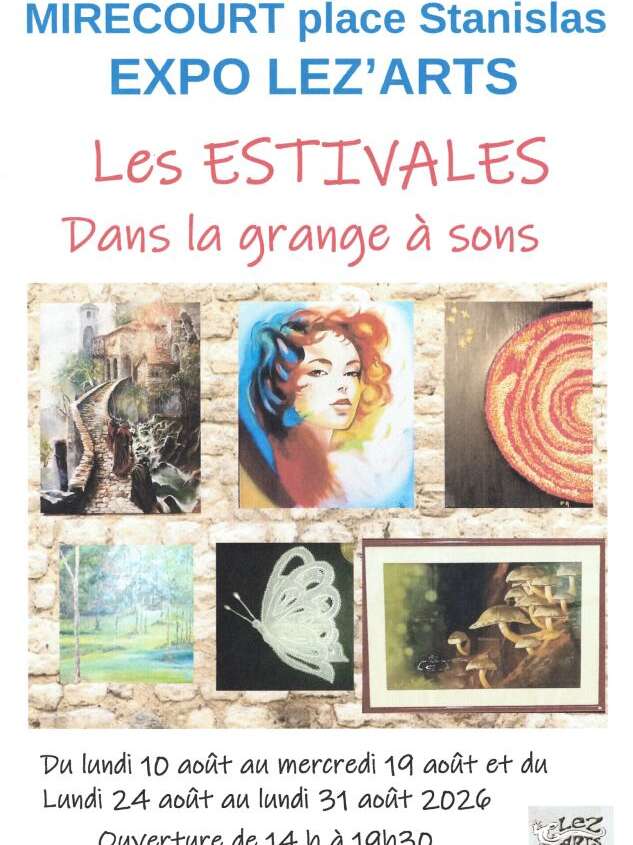 Les estivales des Lez'arts - Exposition