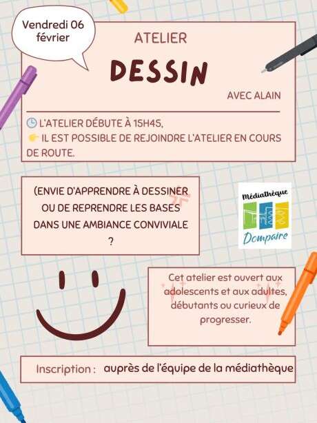 Atelier dessin