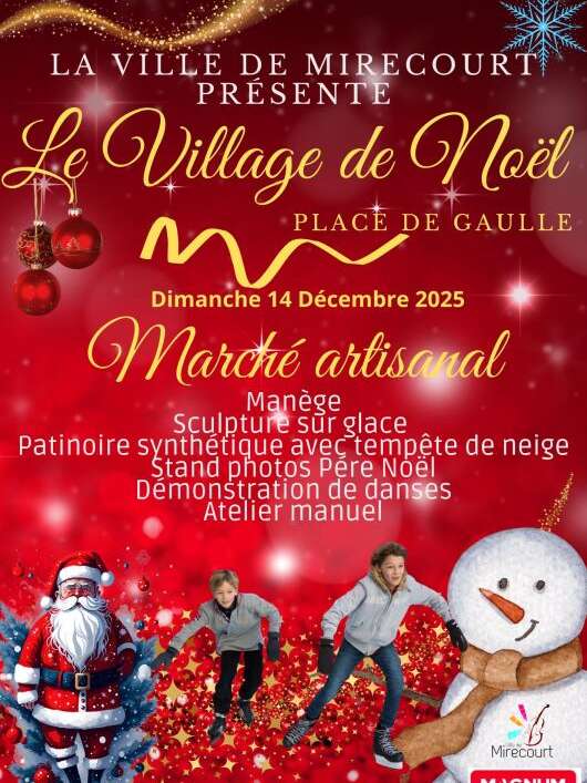 Marché de Noël et village de Noël