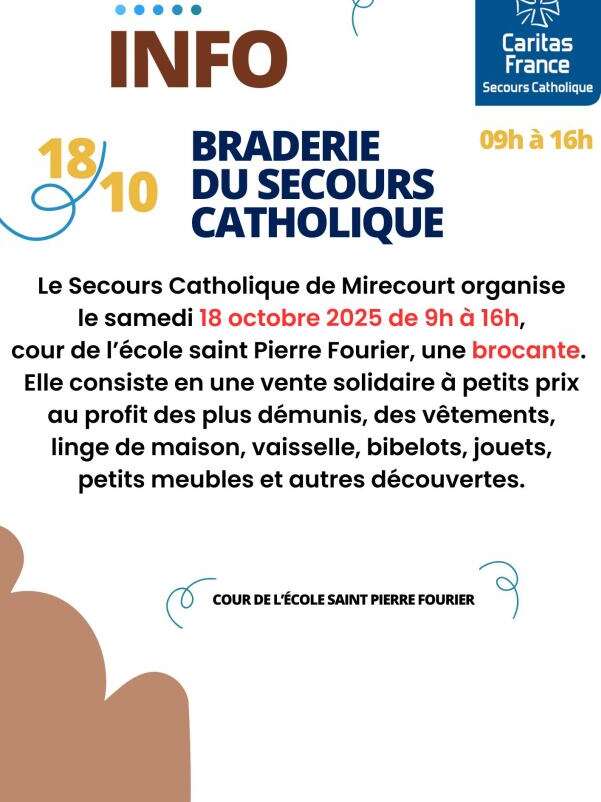 Braderie du Secours Catholique