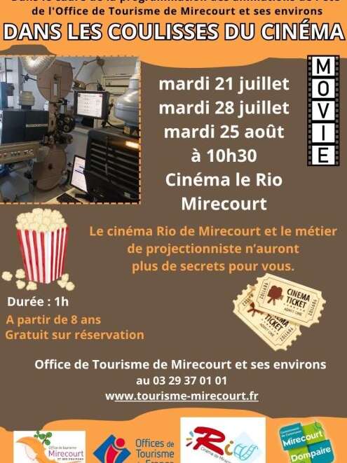 Visites guidées - Dans les coulisses du cinéma