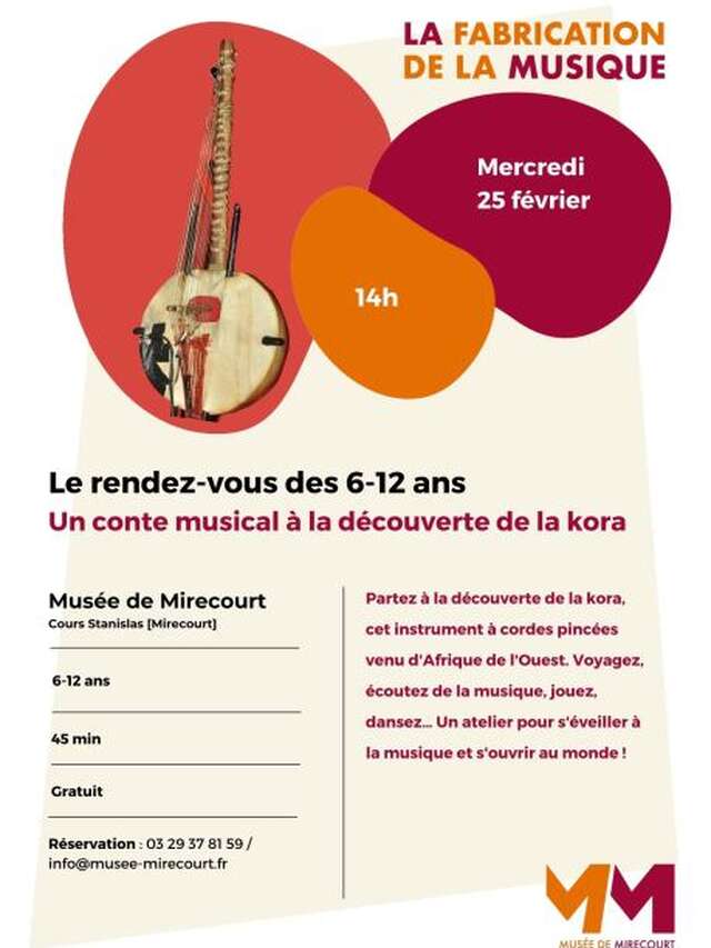 Les rendez-vous des 6 à 12 ans - un conte musical à la découverte de la Kora