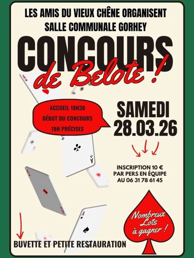 Concours de belote