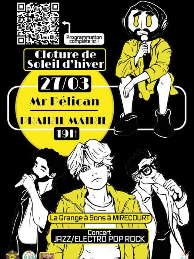 Concerts Mr Pelican et Prairie Marie