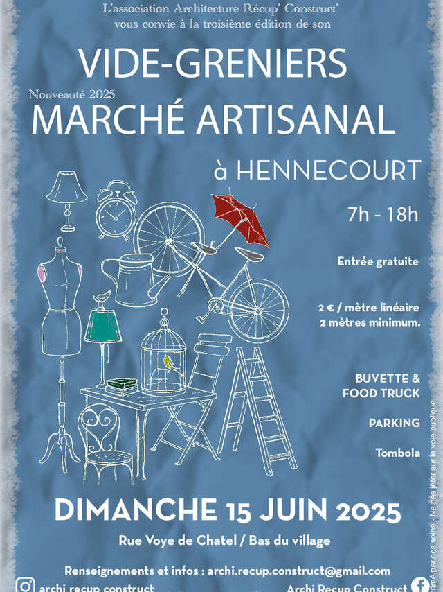 Vide grenier et marché artisanal