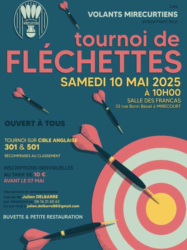 Tournoi de fléchettes
