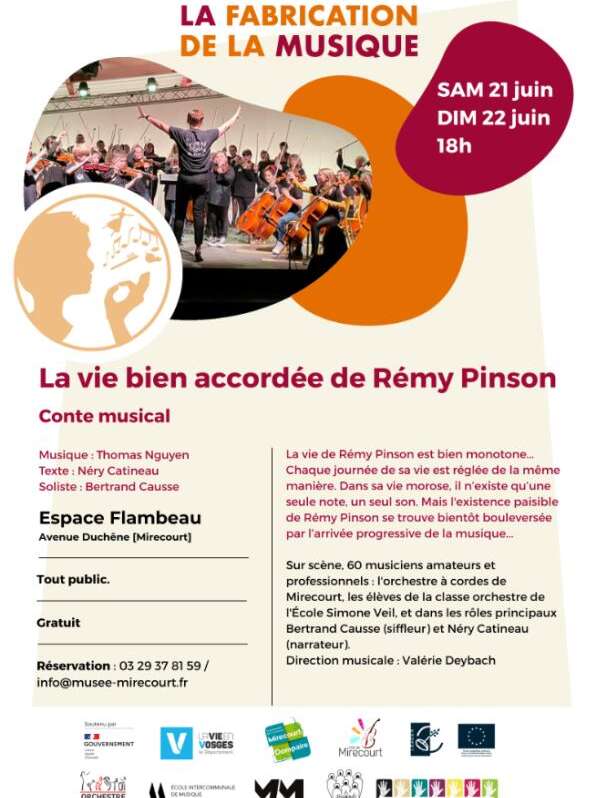 Conte musical - La vie bien accordée de Rémy Pinson