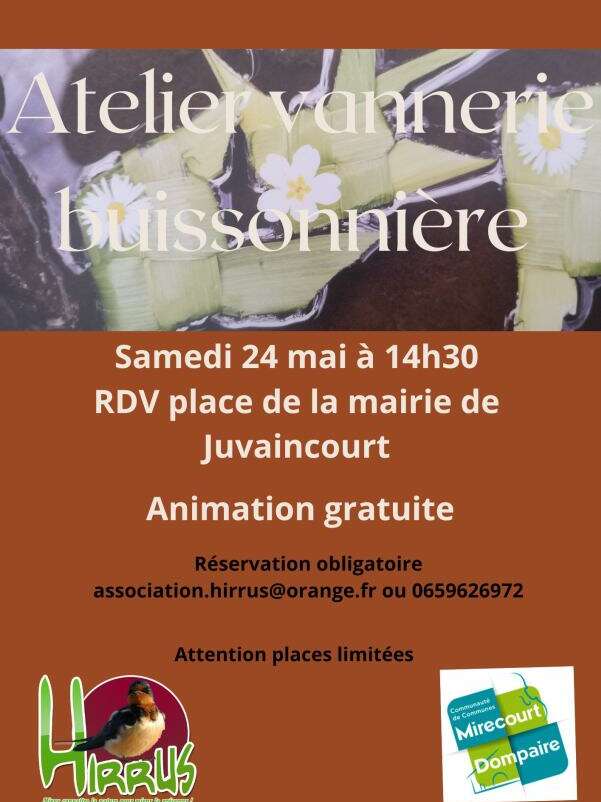Atelier vannerie buissonnière