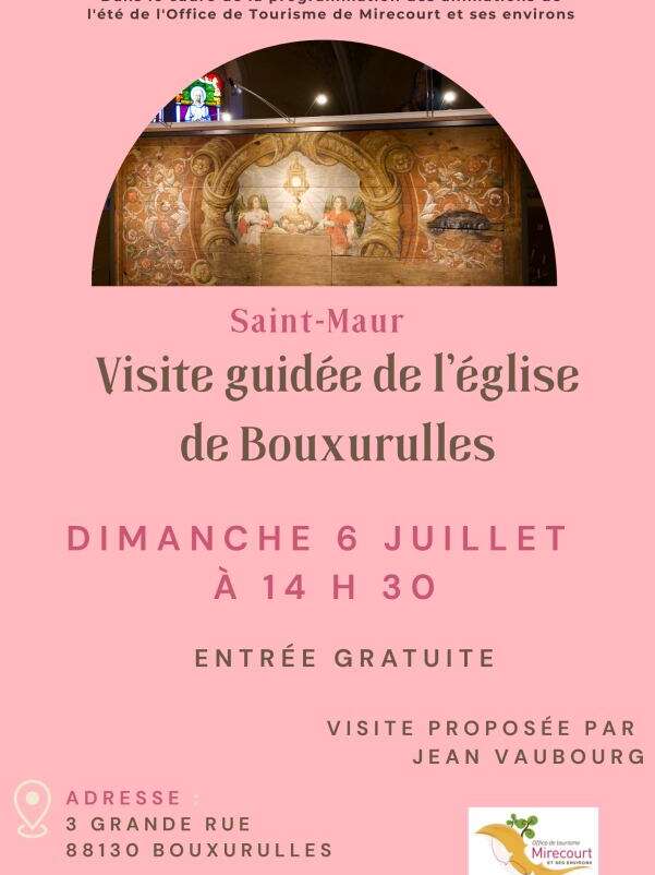 Découverte de l’Église et de l’antependium