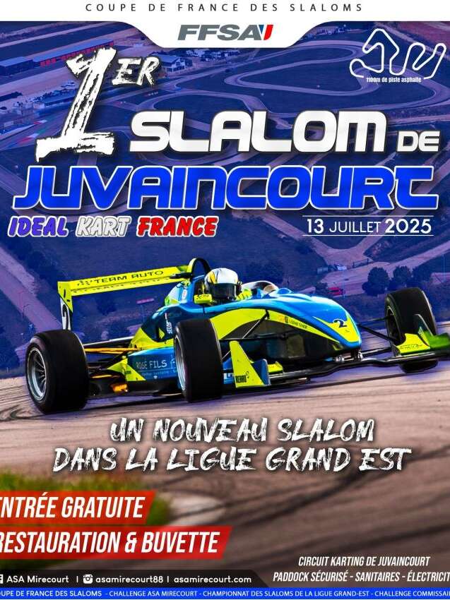 Slalom de Juvaincourt - Première édition