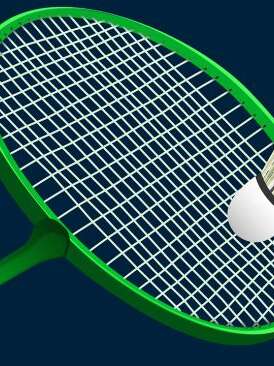 Ambiance tes vacances été - badminton