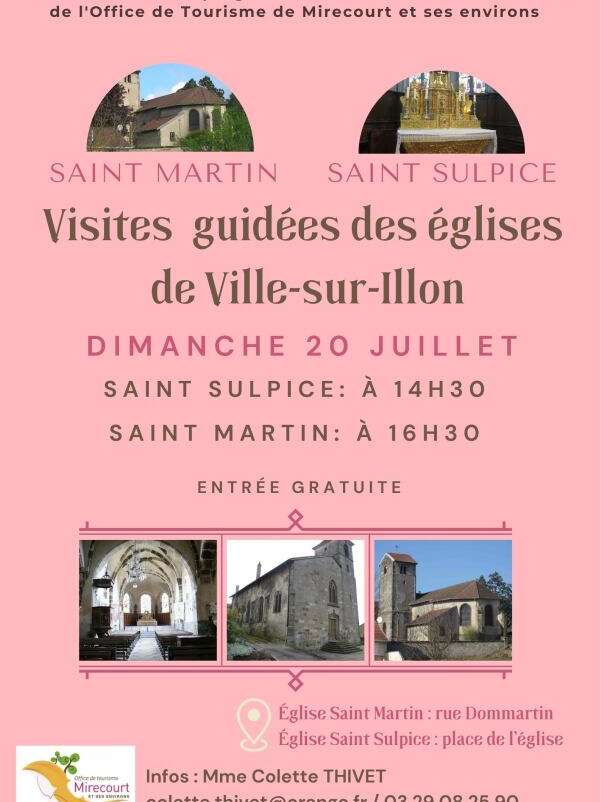 Visite guidée de l'église Saint-Martin